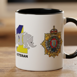 1 Regiment Royal Logistic Corps 11oz Veteran Mug