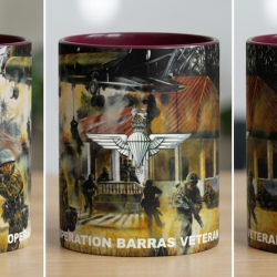 Operation Barras Commemorative Veteran 11oz mug