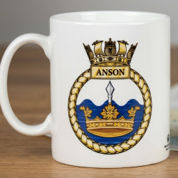 HMS Anson (S123) crest mug 11oz