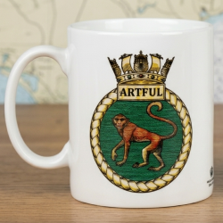 HMS Artful (S121) crest mug 11oz