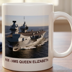 HMS Queen Elizabeth (R08) 11oz mug