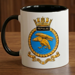 HMS Repluse (S23) crest mug 11oz