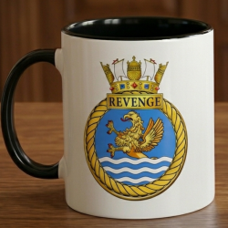 HMS Revenge (S27) crest mug 11oz