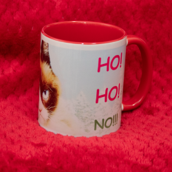Ho Ho NO!! - Grumpy Cat mug 11oz
