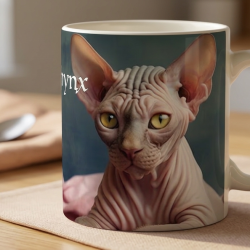 Sphynx cat mug 11oz