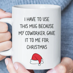 Coworker gift Christmas 11oz mug